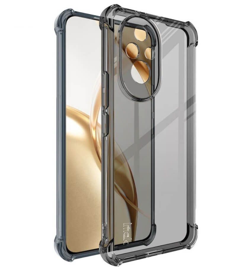 Противоударен Силиконов Калъф за Honor 200, Imak Shockproof Case, Черен