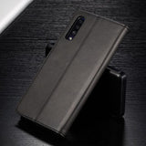 Кожен Калъф с Джобове за Samsung A70, Wallet Leather Book Case, Черен (5)