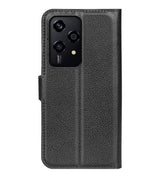 Кожен Калъф с Джобове за Honor 200 Lite, Wallet Book Case, Черен (2)