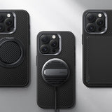 Magsafe Кевларен Калъф за iPhone 16 Pro Max, Benks ArmorPro Case, Черен (9)