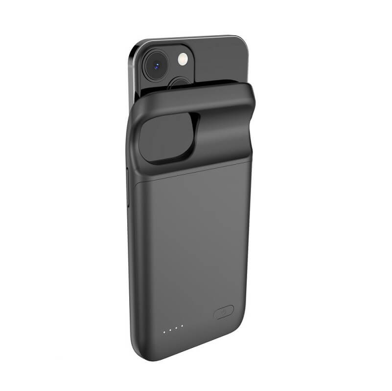 Калъф Батерия за iPhone 13 Mini/ 12 Mini, Tech-Protect Power Bank Case, Черен (5)