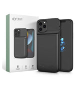 Калъф Батерия за iPhone 12 Pro/ 12, Tech-Protect Power Bank Case, Черен