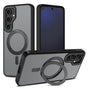 Magsafe Калъф за Samsung S24 FE, Tech-Protect Magring Case, Черен
