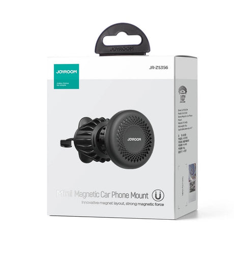 Магнитна Стойка за Кола, Joyroom Air Vent Holder, Тъмно Сив (5)