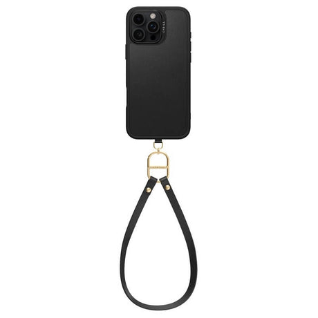 Magsafe Кожен Калъф с Връзки за iPhone 16 Pro, Spigen Cyrill Kajuk Classic Charm, Черен (2)