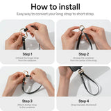 Magsafe Кожен Калъф с Връзки за iPhone 16 Pro, Spigen Cyrill Kajuk Classic Charm, Черен (8)