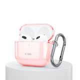 Силиконов Калъф за Apple Airpods 4, Tech-Protect FlexAir Case, Розов (3)