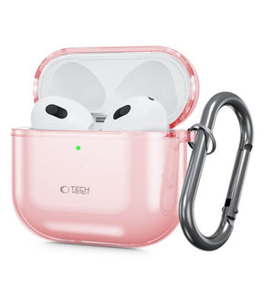 Силиконов Калъф за Apple Airpods 4, Tech-Protect FlexAir Case, Розов