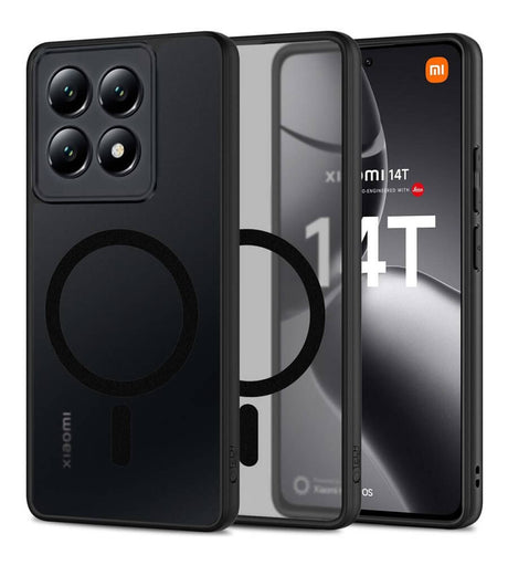 Magsafe Калъф за Xiaomi 14T Pro, Tech-Protect MagMat Case, Черен