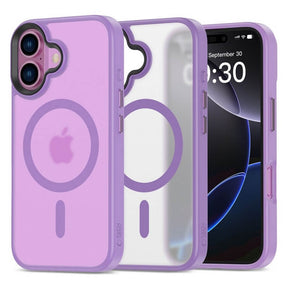 Magsafe Калъф за iPhone 16, Tech-Protect MagMat Case, Лилав