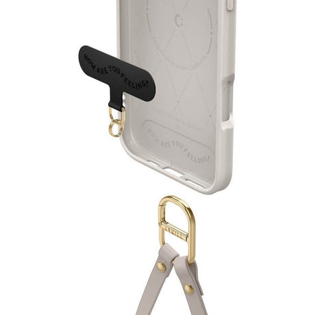 Magsafe Кожен Калъф с Връзки за iPhone 16 Pro Max, Spigen Cyrill Kajuk Classic Charm, Бежов (5)