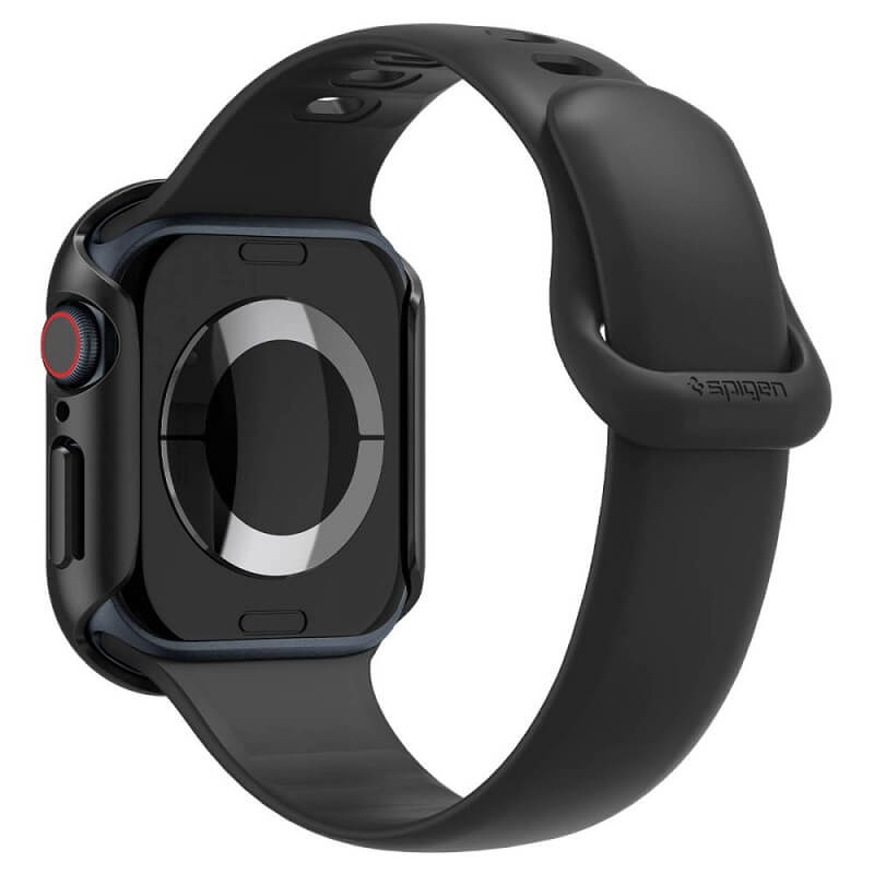 Калъф за Apple Watch 11/ 10 46mm, Spigen Thin Fit Case, Черен (5)