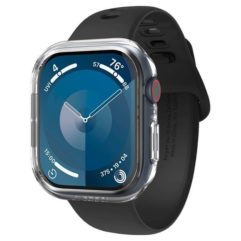 Калъф за Apple Watch 11/ 10 46mm, Spigen Thin Fit Case, Прозрачен (4)