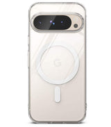 Magsafe Калъф за Google Pixel 9 Pro/ 9, Ringke Fusion Magnetic Case, Прозрачен (3)