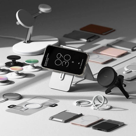 Magsafe Калъф за Google Pixel 9 Pro/ 9, Ringke Fusion Magnetic Case, Прозрачен (6)