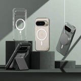 Magsafe Калъф за Google Pixel 9 Pro/ 9, Ringke Fusion Magnetic Case, Прозрачен (5)