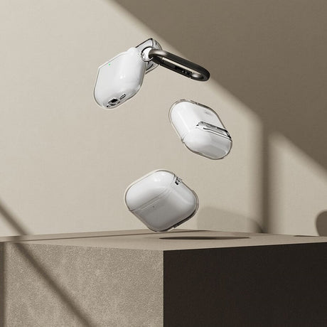 Калъф за Apple Airpods 4, Ringke Air Glitter Case, Прозрачен (5)