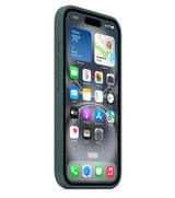 Оригинален Силиконов Калъф за iPhone 16, Silicone Magsafe Case MA7V4ZM/A, Зелен (5)