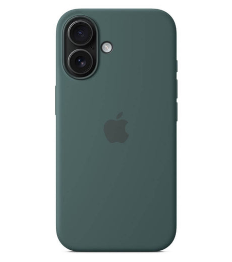 Оригинален Силиконов Калъф за iPhone 16, Silicone Magsafe Case MA7V4ZM/A, Зелен (4)