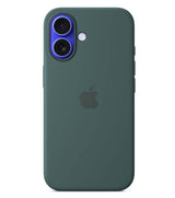 Оригинален Силиконов Калъф за iPhone 16, Silicone Magsafe Case MA7V4ZM/A, Зелен