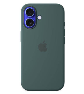 Оригинален Силиконов Калъф за iPhone 16, Silicone Magsafe Case MA7V4ZM/A, Зелен
