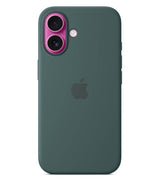 Оригинален Силиконов Калъф за iPhone 16, Silicone Magsafe Case MA7V4ZM/A, Зелен (3)