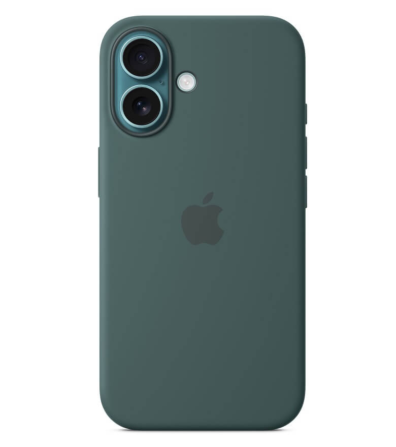 Оригинален Силиконов Калъф за iPhone 16, Silicone Magsafe Case MA7V4ZM/A, Зелен (2)
