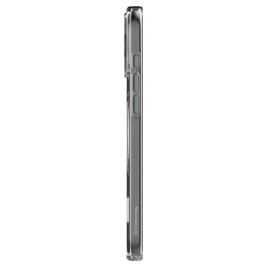 Magsafe Калъф за iPhone 16 Pro, Spigen Caseology Capella Kickstand Case, Прозрачен (5)