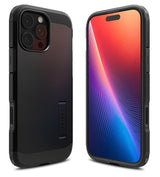 MagSafe Противоударен Калъф за iPhone 16 Pro Max, Spigen Tough Armor T Case, Черен (2)