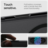Magsafe Противоударен Калъф за iPhone 16 Pro Max, Spigen Ultra Hybrid T Frost Case, Черен (7)