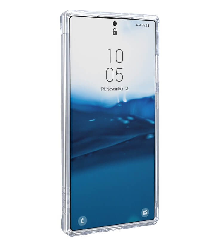Противоударен Калъф за Samsung S23 Ultra, UAG Plyo Ice Case, Прозрачен (5)