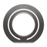 Magsafe Поставка-Пръстен, Baseus Halo Metal Ring Stand, Тъмно Сив (3)
