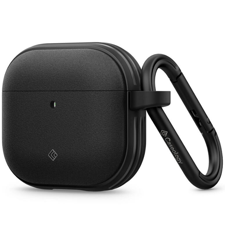 Противоударен Калъф за Apple AirPods 4, Spigen Caseology Vault Case, Черен