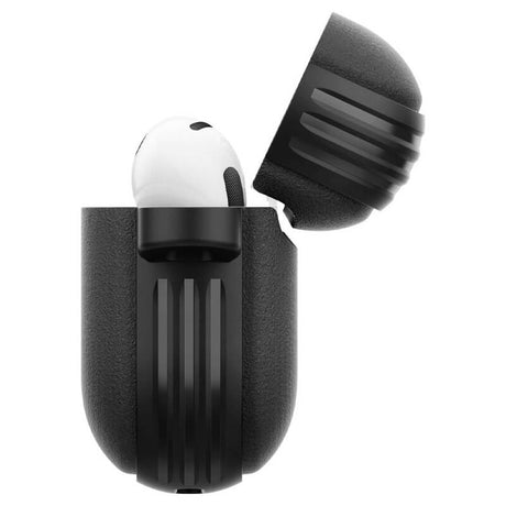 Противоударен Калъф за Apple AirPods 4, Spigen Caseology Vault Case, Черен (4)