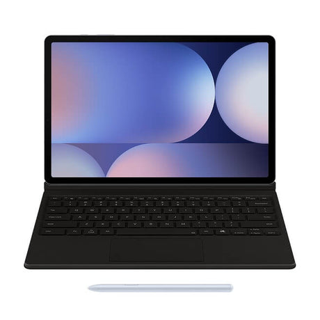 Оригинален Калъф за Samsung Tab S10 Plus/ S9 FE Plus 12.4" Keyboard-TouchPad Book Case EF-DX825UBEGWW, Черен