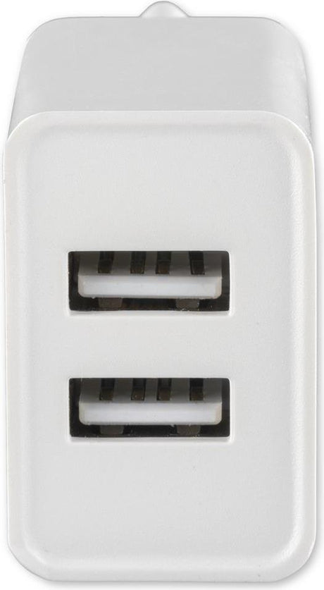 Зарядно за Таблет, 4Smarts 220v Voltplug Dual 2.4a, Бял (2)