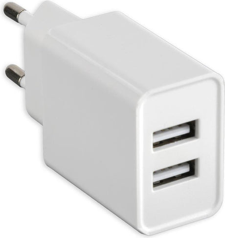 Зарядно за Таблет, 4Smarts 220v Voltplug Dual 2.4a, Бял (3)