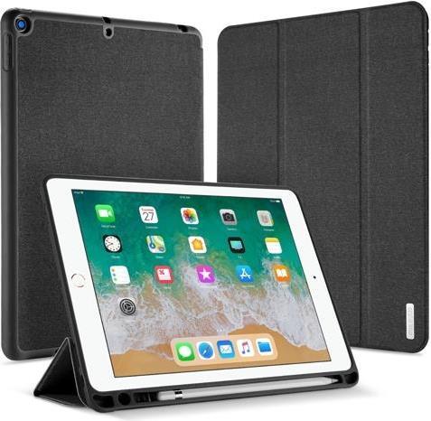 Калъф с Pen Поставка за iPad Mini 5 7.9" 2019, Dux Ducis Domo Case, Черен