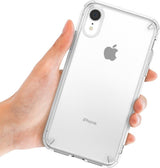 Противоударен Хибриден Калъф за iPhone XR, Ringke Fusion Case, Прозрачен (2)