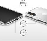 Противоударен Хибриден Калъф за iPhone XS/X, Ringke Fusion Case, Прозрачен (5)