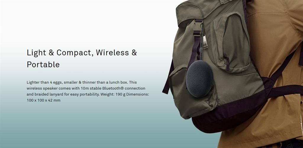 Безжична Колона, Huawei Speaker Bluetooth SoundStone CM51, Сив (4)