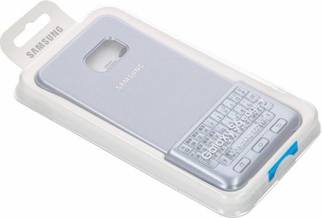 Оригинален Калъф с Клавиатура за Samsung S6 Edge Plus Keyboard Cover Case EJ-CG928msegww, Сребрист (5)