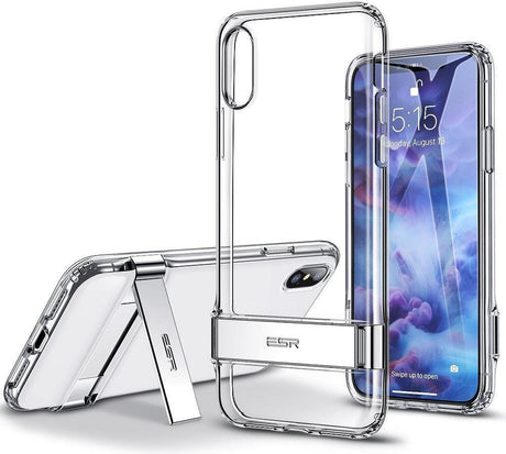 Противоударен Калъф с Поставка за iPhone XS Max, ESR Simplace Case, Прозрачен