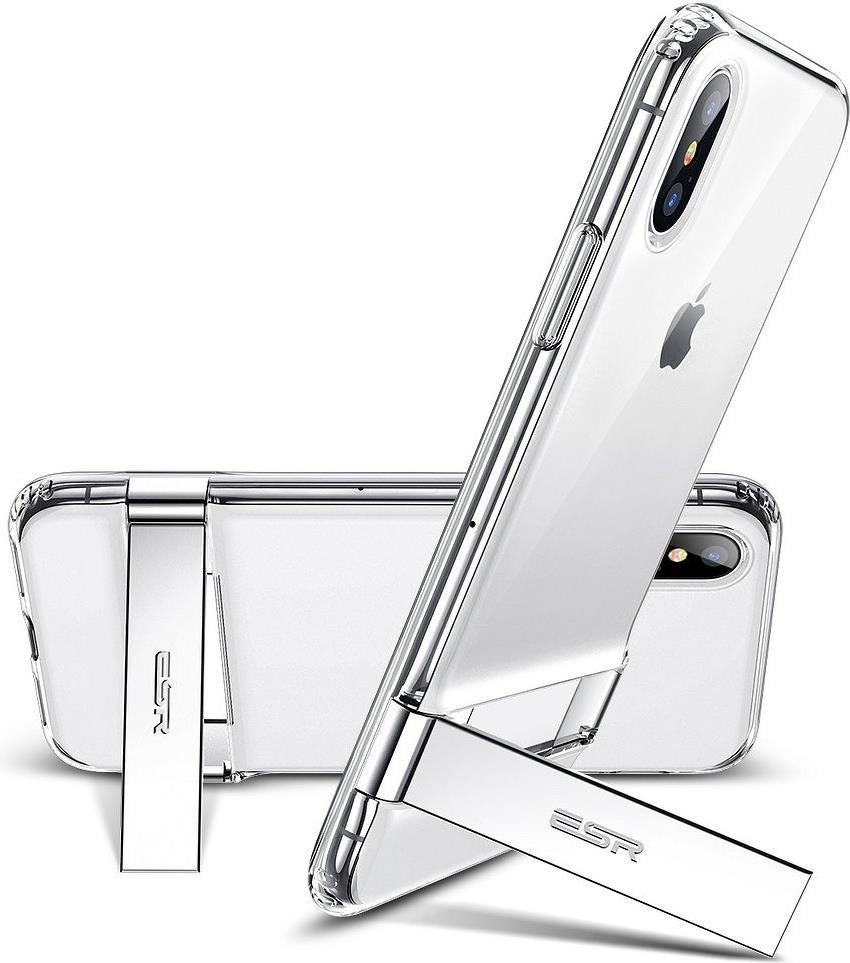 Противоударен Калъф с Поставка за iPhone XS Max, ESR Simplace Case, Прозрачен (5)