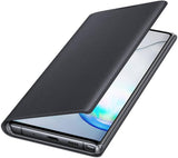 Оригинален Активен Калъф за Samsung Note 10 Led View Cover Book Case Ef-Nn970pbegww, Черен (2)