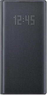Оригинален Активен Калъф за Samsung Note 10 Led View Cover Book Case Ef-Nn970pbegww, Черен