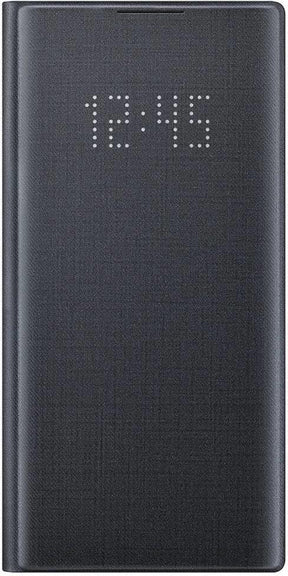 Оригинален Активен Калъф за Samsung Note 10 Led View Cover Book Case Ef-Nn970pbegww, Черен