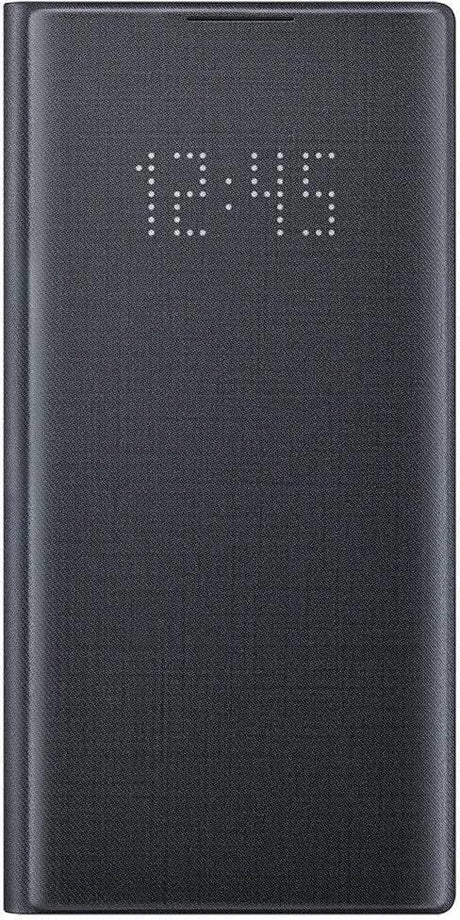 Оригинален Активен Калъф за Samsung Note 10 Led View Cover Book Case Ef-Nn970pbegww, Черен