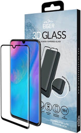 Извит Стъклен Протектор за Huawei P30 Lite, Eiger 3D Glass, Прозрачен