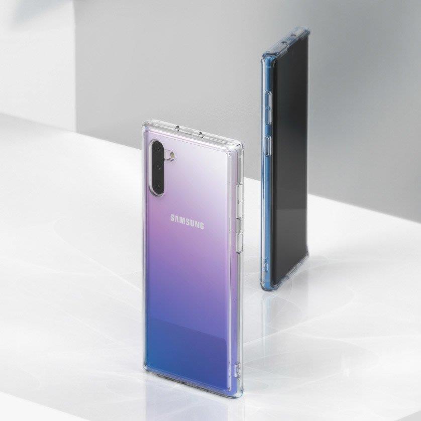 Противоударен Хибриден Калъф за Samsung Note 10 Plus, Ringke Fusion Case, Прозрачен (3)